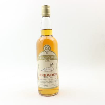 Linkwood Manager's Dram 12 Year Old, Refill Sherry Cask, 1999, 59.5% whisky bottle