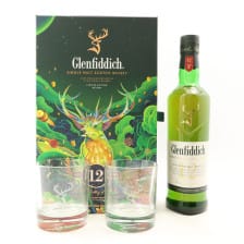 Glenfiddich 12 Lunar New Year Limited Edition Gift Set With Glasses