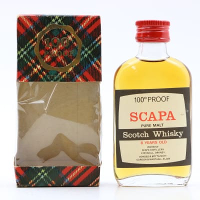 Scapa 8 Year Old 100º Proof Gordon & MacPhail Mini 5cl