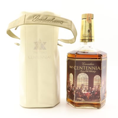 Gooderham's Canadian Centennial 15 Year Old, 1967 whisky bottle