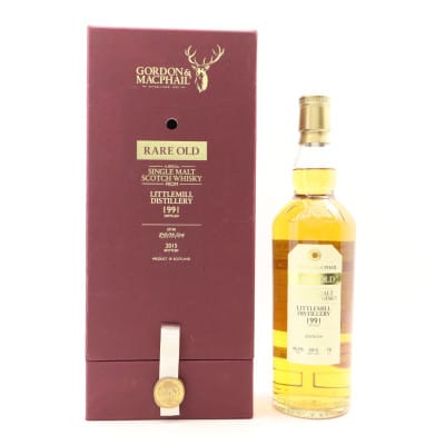 Littlemill 1991 Rare Old Gordon & MacPhail