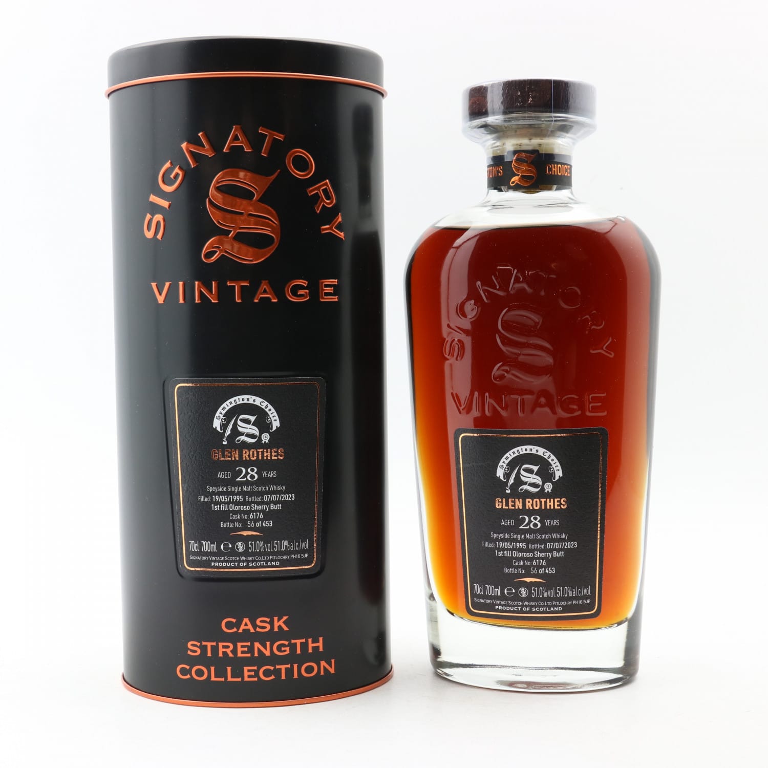 Glenrothes 1995 28 Year Old Signatory The 149th Auction Scotch