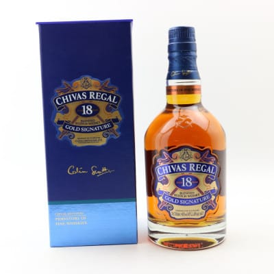 Chivas Regal 18 Year Old Gold Signature