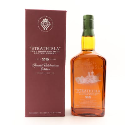Strathisla Celebration Edition 25 Year Old, 1995, 43% whisky bottle