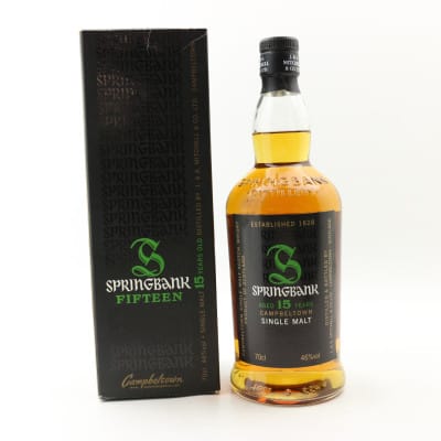 Springbank 15 Year Old, Sherry Cask, 2015, 46% whisky bottle