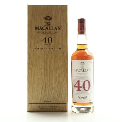 Macallan 40 Year Old The Red Collection