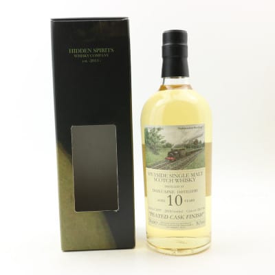 Dailuaine 10 Year Old, Peated Cask Finish, Cask #DU718, 2007, Hidden Spirits, 56.1% whisky bottle