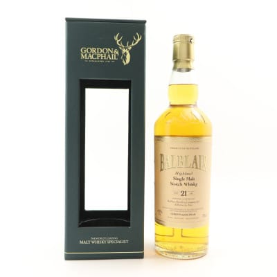 Balblair The MacPhail's Collection 21 Year Old, Gordon & MacPhail, 43% whisky bottle