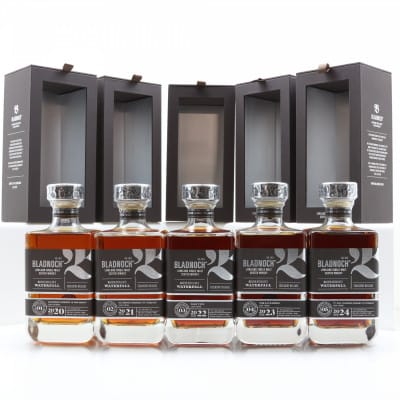 Bladnoch Master Distiller’s Waterfall Batch #1-5 5 x 70cl