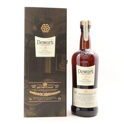 Dewar's The Vintage 18 Year Old, Oak Cask, 40%, 1L whisky bottle