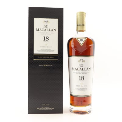 Macallan 18 Year Old Sherry Oak 2021 Release