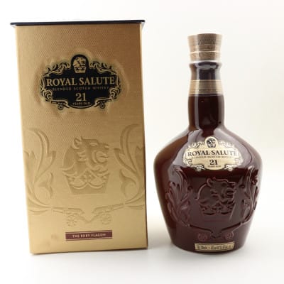 Chivas Royal Salute 21 Year Old Ruby Flagon
