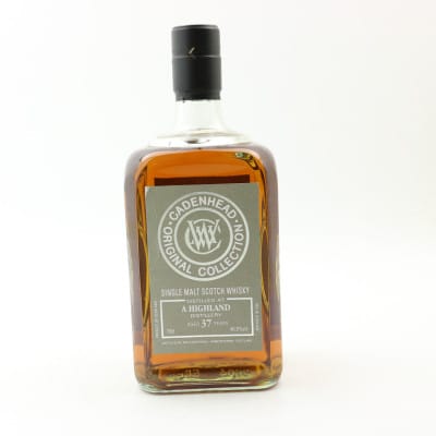 A Highland Distillery 37 Year Old Cadenhead’s