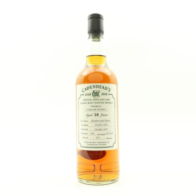 A Speyside Distillery 2001 18 Year Old Cadenhead’s Virtual Open Day 2020