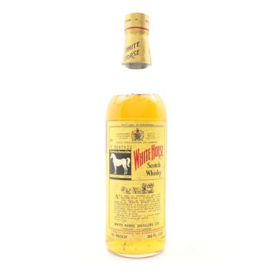 White Horse Circa 1960’s 26 2/3 Fl Oz