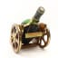 Courvoisier VSOP Liqueur Cognac 24 Fl Oz With Cannon Bottle Holder