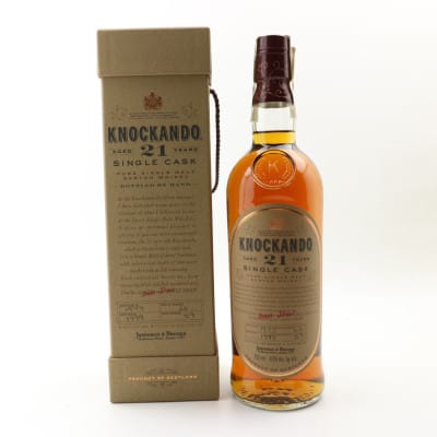 Knockando 1977 21 Year Old Single Cask 75cl