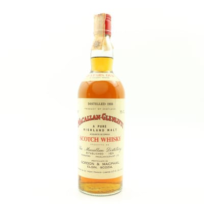 Macallan-Glenlivet 1958 15 Year Old Gordon & MacPhail 75cl