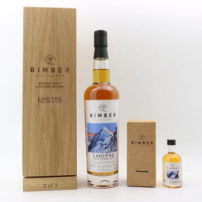 Bimber Lhotse Challenge 2023 & Matching Mini 5cl For Cobalt Medical Charity