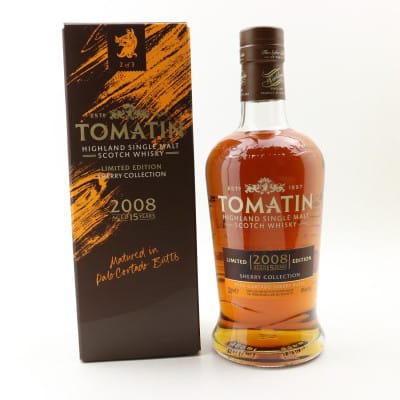 Tomatin 2008 15 Year Old Sherry Collection Palo Cortado