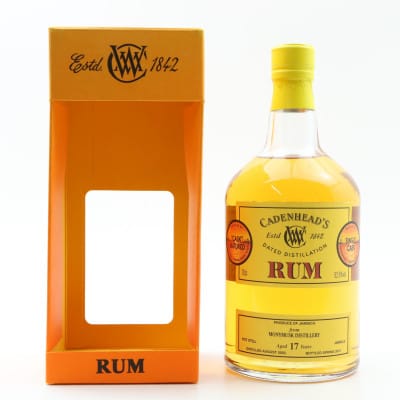 Monymusk 2003 17 Year Old Cadenhead’s Rum