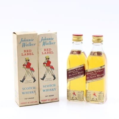 Johnnie Walker Red Label Minis 2 x 5cl