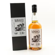 CHICHIBU ICHIROS MALT  GRAIN SINGLE CASK 10702 JAPANESE TRADITION VOL 3 FOR THREE RIVERS LTD