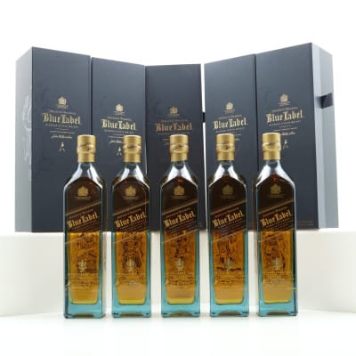Johnnie Walker Blue Label Gods Of Wealth Collection 5 x 75cl