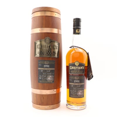 Speyside Single Malt 1991 22 Year Old Chieftain’s