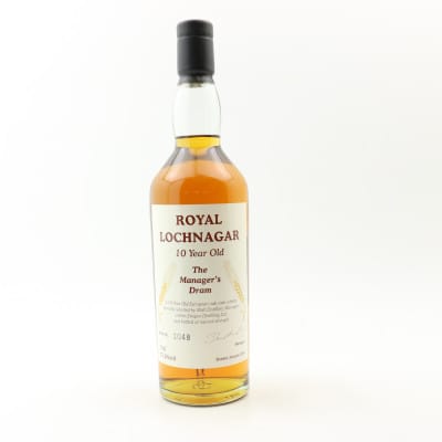 Manager’s Dram Royal Lochnagar 10 Year Old