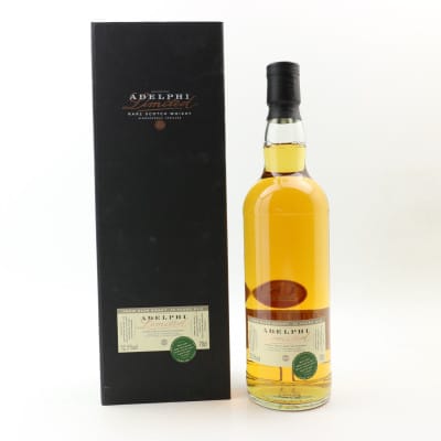 Glen Grant 28 Year Old, Refill American Oak Cask, Cask #141976, 1992, Adelphi, 52.5% whisky bottle