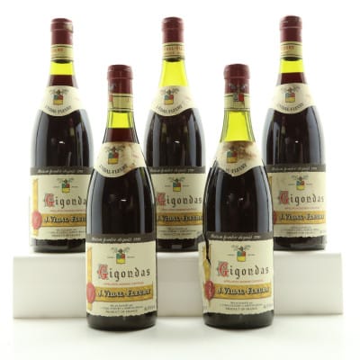 J. Vidal-Fleury Gigondas 1988 Vintage 5 x 75cl