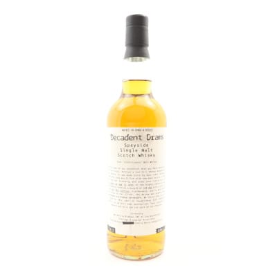 Speyside Single Malt 12 Year Old 'Notice To Cease & Desist' Decadent Drams