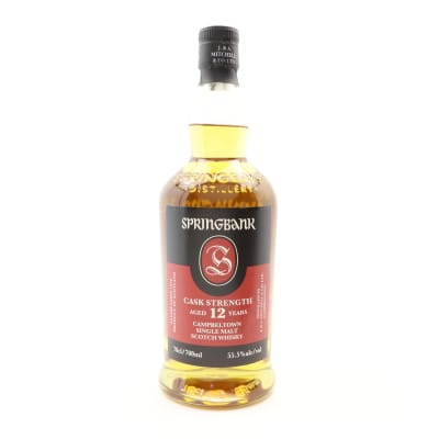 Springbank 12 Year Old Cask Strength 2025 Release