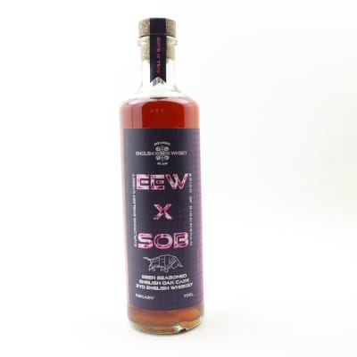 Spirit of Birmingham EEW x SOB 3 Year Old, Beer Cask, Exploring English Whisky, 59% whisky bottle