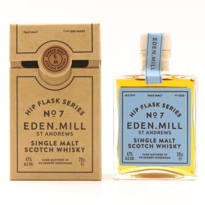 Eden Mill Hip Flask Series No.7 Pedro Ximenez Cask 20cl