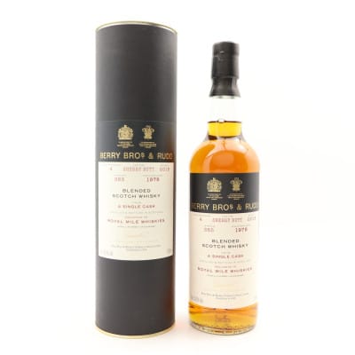 Berry Bros & Rudd 1979 Blend for Royal Mile Whiskies