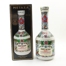 METAXA GRAND OLYMPIAN RESERVE CERAMIC DECANTER