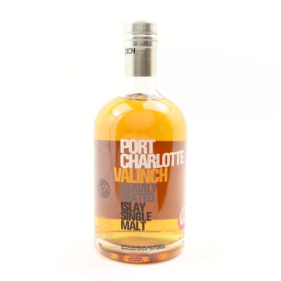 Port Charlotte Valinch Islay Grown 7 Year Old, Wine Cask, Cask #3821, 2016, 61% whisky bottle