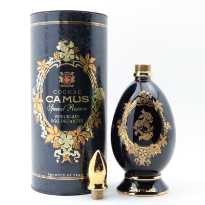 Camus Special Reserve Cognac Porcelain Egg Decanter