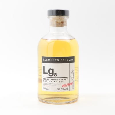 Lagavulin Elements of Islay Lg8 12 Year Old, Bourbon Cask, 2006, Elixir Distillers, 59.5% whisky bottle