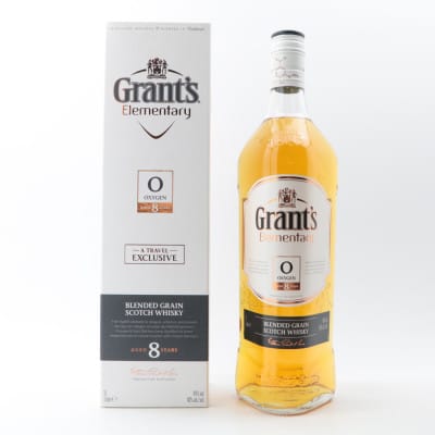 Grant's Elementary Oxygen 8 Year Old, Bourbon Cask, 40% whisky bottle