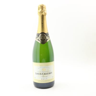 Louis Chaurey Brut Champagne, 12% whisky bottle