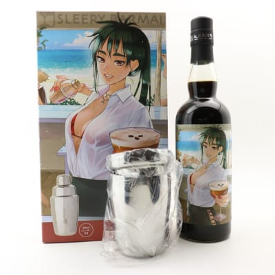 Amahagan World Liqueur Sleepy Barmaid with Cocktail Shaker
