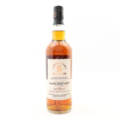 Glen Spey 2015 9 Year Old Signatory 100º Proof Edition #37