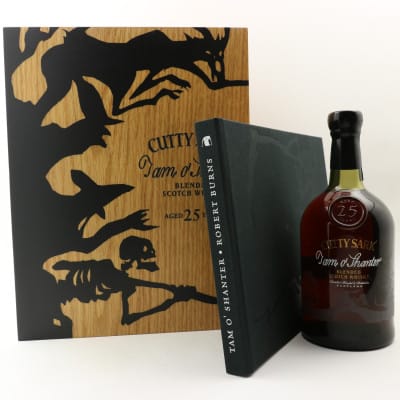 Cutty Sark 25 Year Old Tam O’Shanter & Book