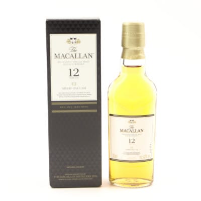 Macallan 12 Year Old Sherry Oak Mini 5cl