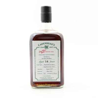 An Islay 2007 14 Year Old Cadenhead’s Campbeltown Malts Festival 2022
