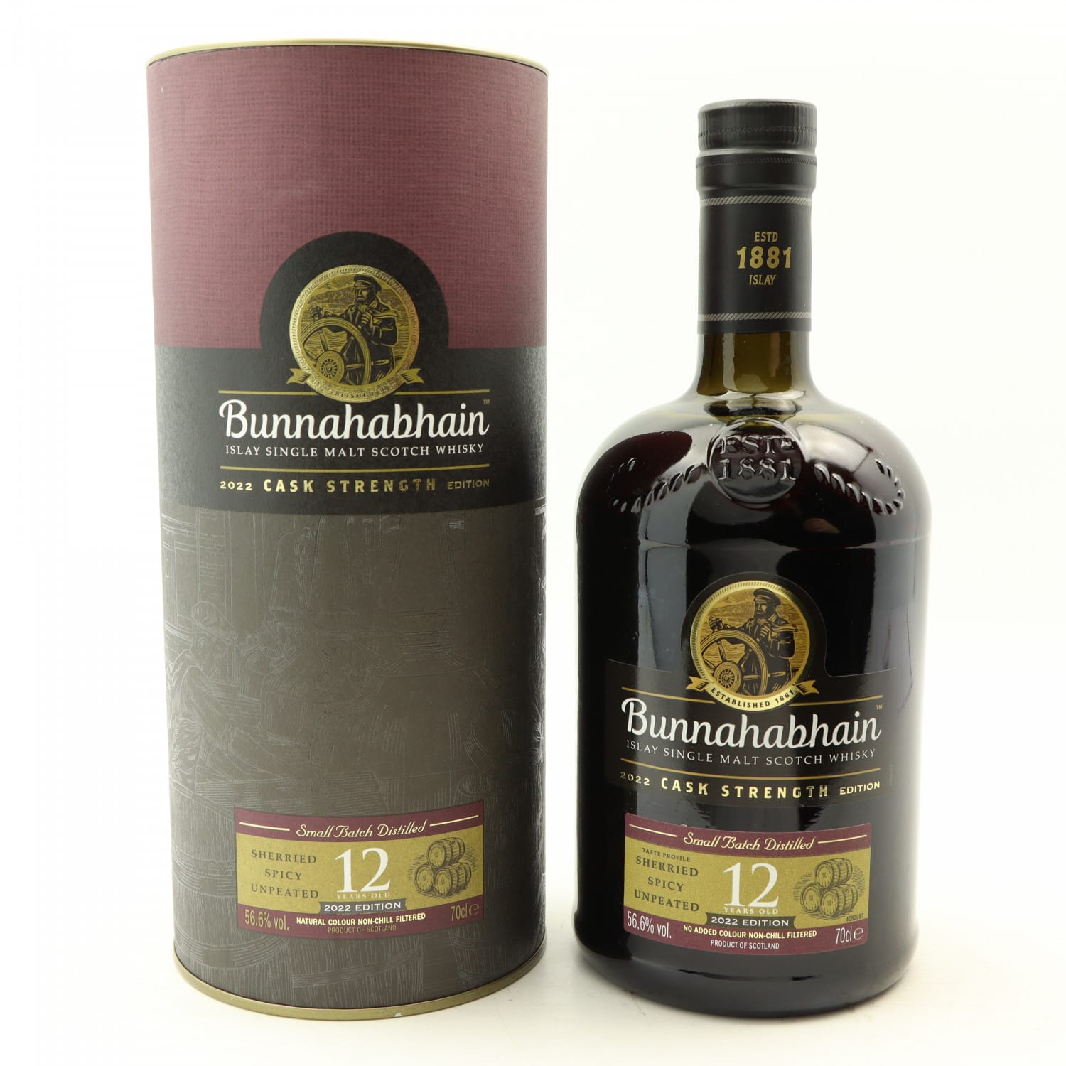 bunnahabhain 12 cask strength 2022