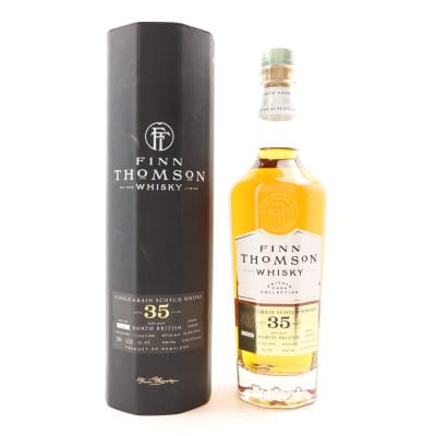 North British Private Cask Collection 35 Year Old, Hogshead Cask, Cask #34449, 1988, Finn Thomson, 51.4% whisky bottle